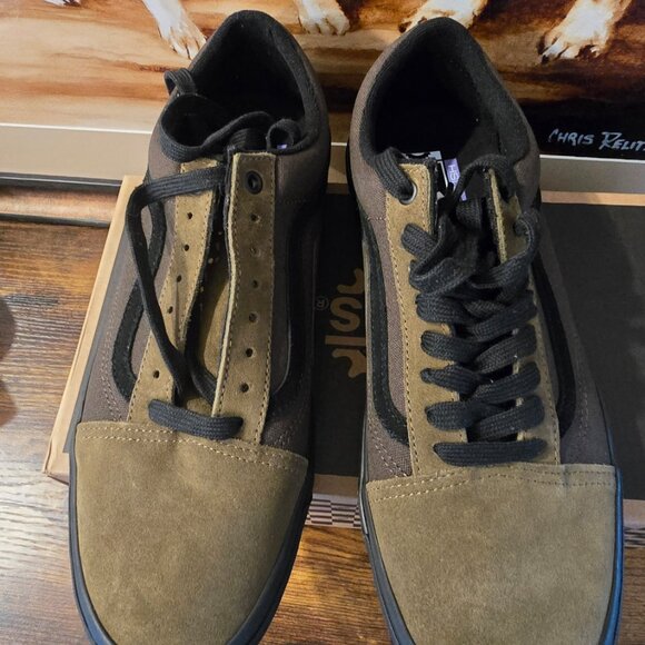 Men’s Vans BMX Old Skool Low Coal Brown Mens Shoes VN000D3MEMP RARE size 12 US - Picture 4 of 11